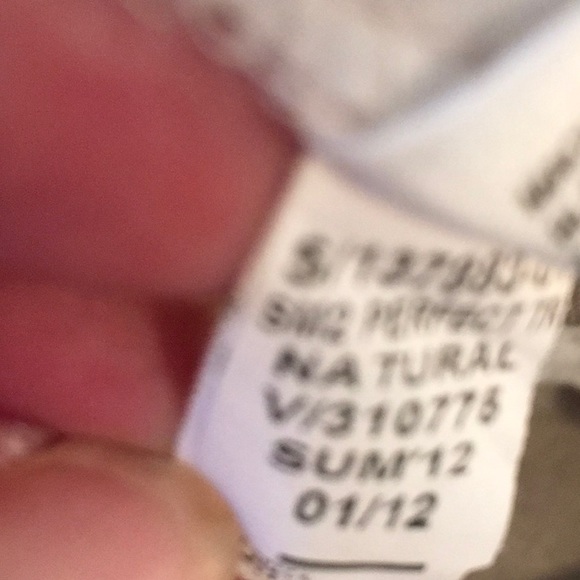 Gap Perfect Trouser Linen Blend Beige Pants Sz 6 Long - Picture 9 of 10